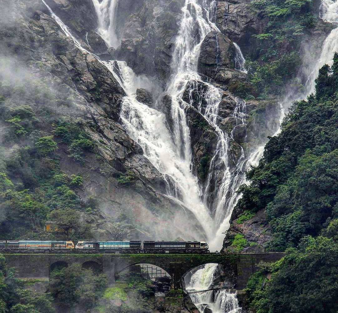 train-to-dudhsagar-falls-trek-in-goa