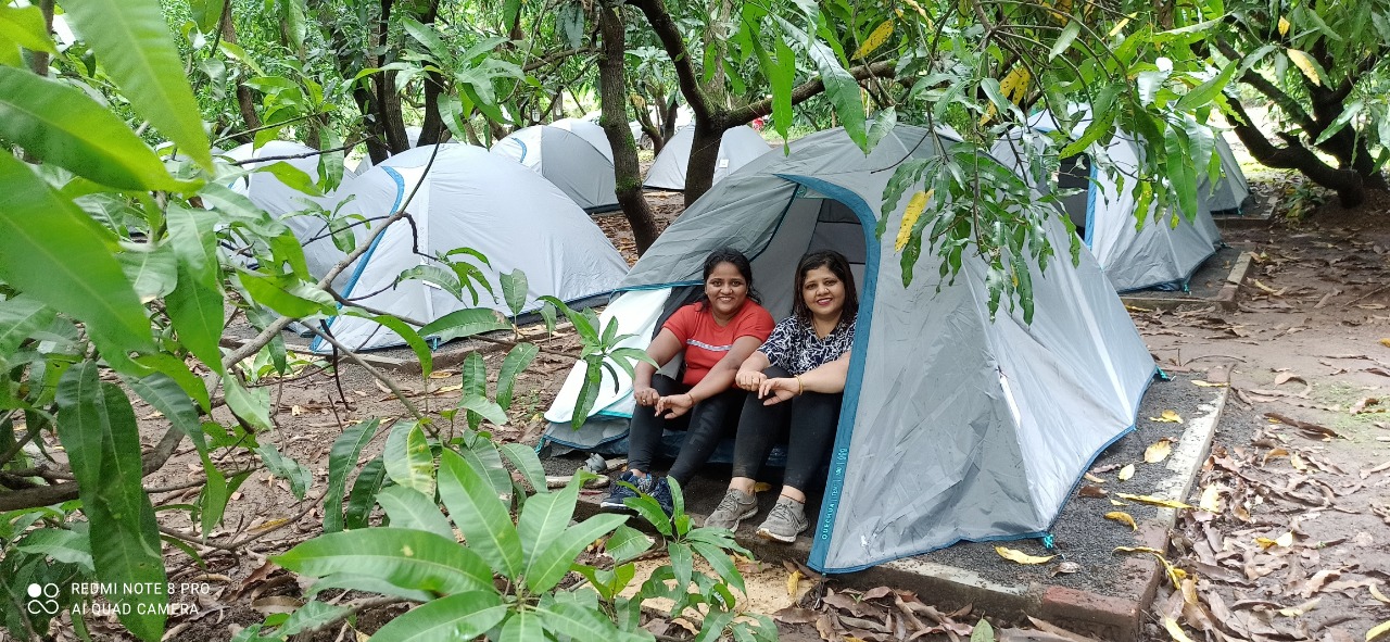 Karjat lakeside Camping tent